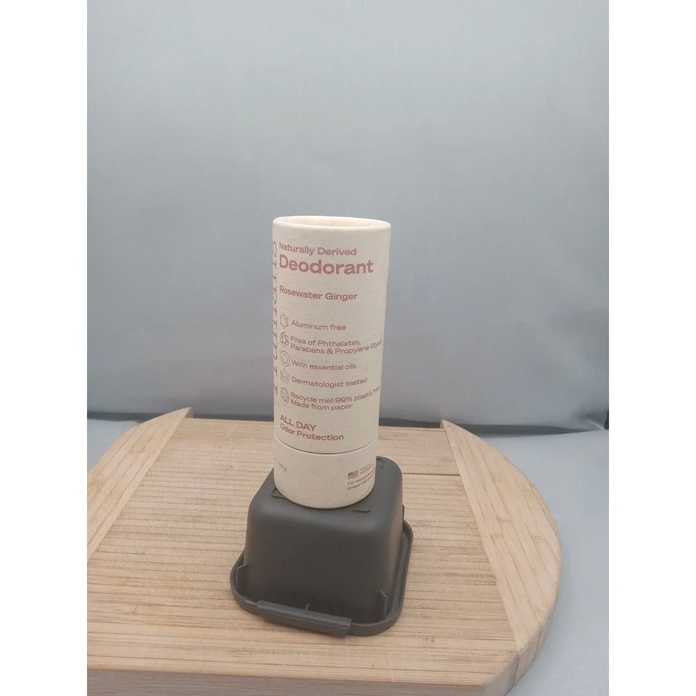Hey Humans‎ Aluminum Free Deodorant Stick 2 Ounce Vegan Rosewater Ginger